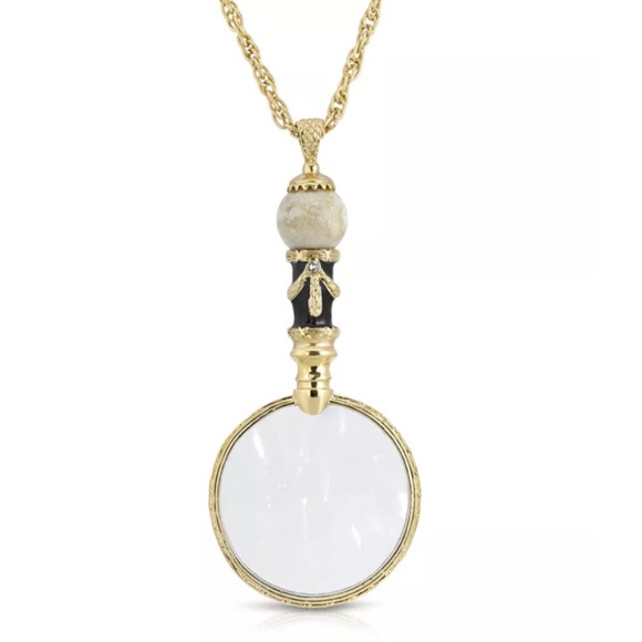 1928 Jewelry - 1928 Antique Inspired Magnifier Necklace